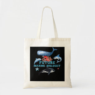 Bolso De Tela Futuro Biólogo Marino-Aspiracional - Niños y Gir