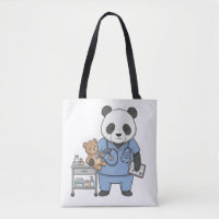 Futuro Panda Enfermero: Adorable Estudiante de Med
