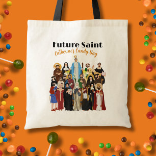 Bolso De Tela Futuro Santo Halloween Todos los Santos Dulces