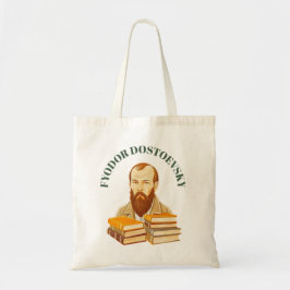 Bolso De Tela Fyodor Dostoevsky, cita del té