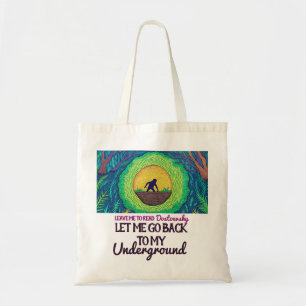 Bolso De Tela Fyodor Dostoevsky El Hombre Subterráneo