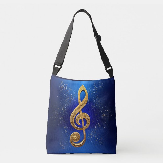 Bolso De Tela G-Clef (Anverso)