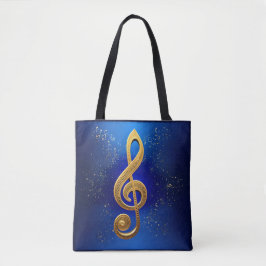 Bolso De Tela G-Clef