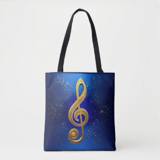 Bolso De Tela G-Clef