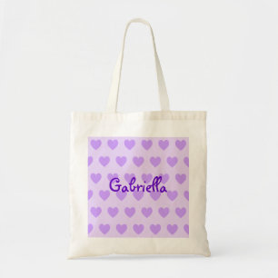 Bolso De Tela Gabriella en morado