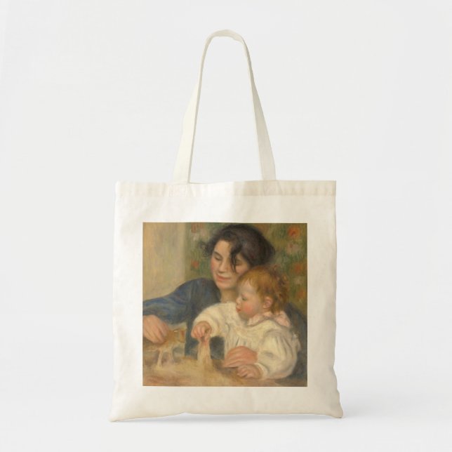 Bolso De Tela Gabrielle y Jean (por Pierre-Auguste Renoir) (Frente)