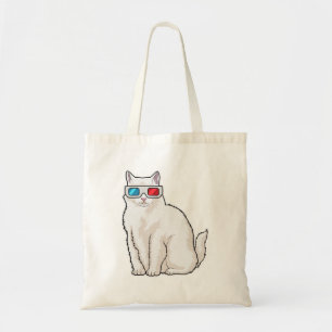 Bolso De Tela Gafas de gato