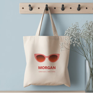 Bolso De Tela Gafas de sol Pink Sunnies, Cat Eye, Despedida de s
