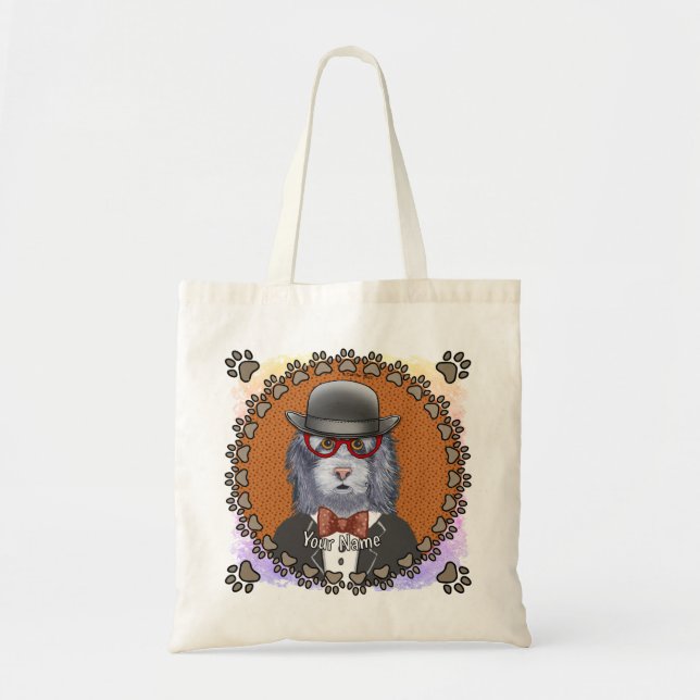 Bolso De Tela Gafas para perro de pastor (Frente)