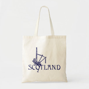 Bolso De Tela Gaitas de Escocia, diseño del escocés