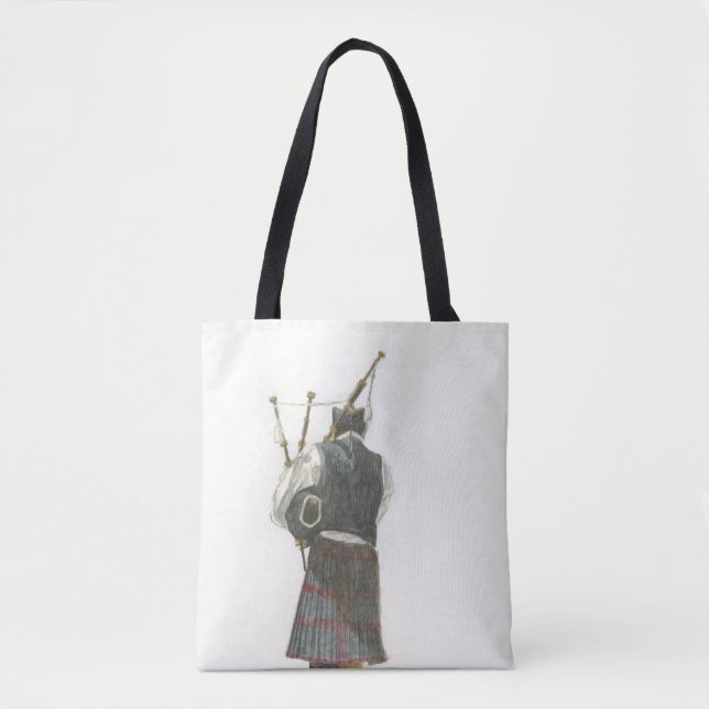 Bolso De Tela Gaitero (Anverso)