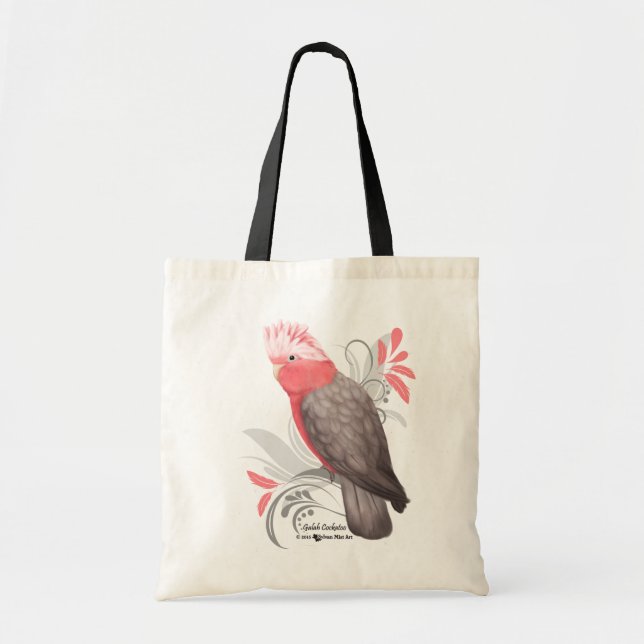 Bolso De Tela Galah Cockatoo (Frente)