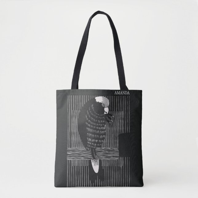 Bolso De Tela Galah Cockatoos – Samuel de Mesquita Personalized (Anverso)