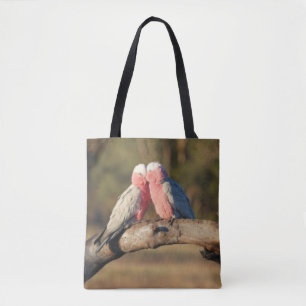 Bolso De Tela Galahs rosados