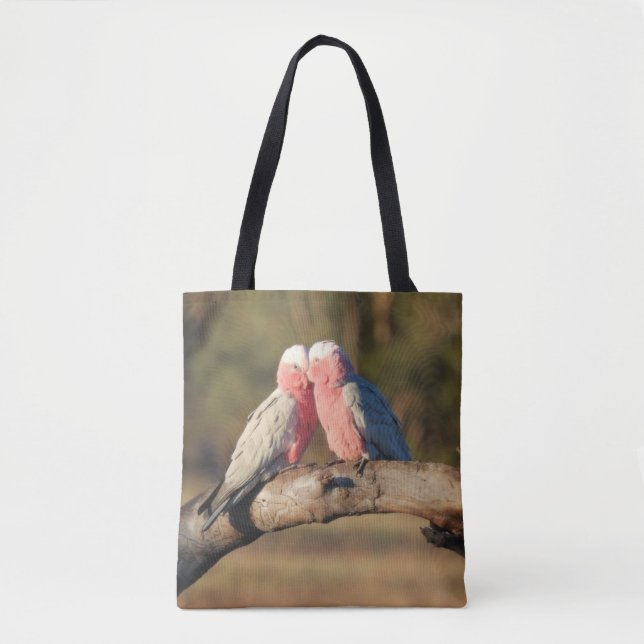 Bolso De Tela Galahs rosados (Anverso)