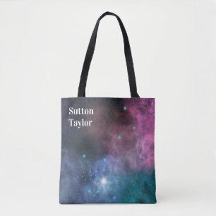 Bolso De Tela Galaxia arco iris