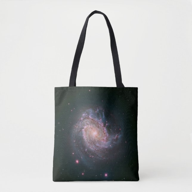 Bolso De Tela Galaxia con espiral obstruida Messier 83.2 (Anverso)