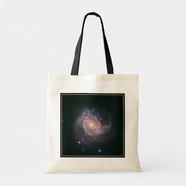 Bolso De Tela Galaxia con espiral obstruida Messier 83.2 (Frente)