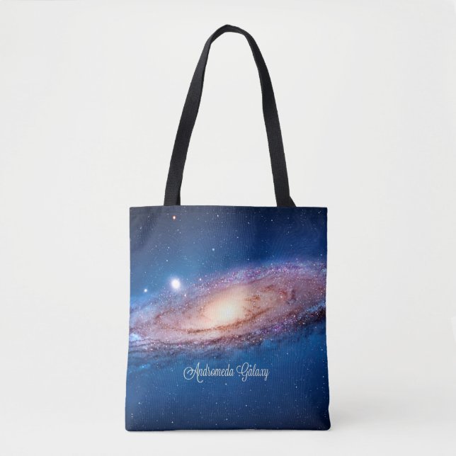 Bolso De Tela Galaxia de Andromeda (Anverso)