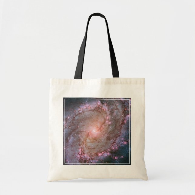 Bolso De Tela Galaxia Espiral Barrada Messier 83. (Frente)