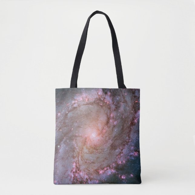 Bolso De Tela Galaxia Espiral Barrada Messier 83. (Anverso)