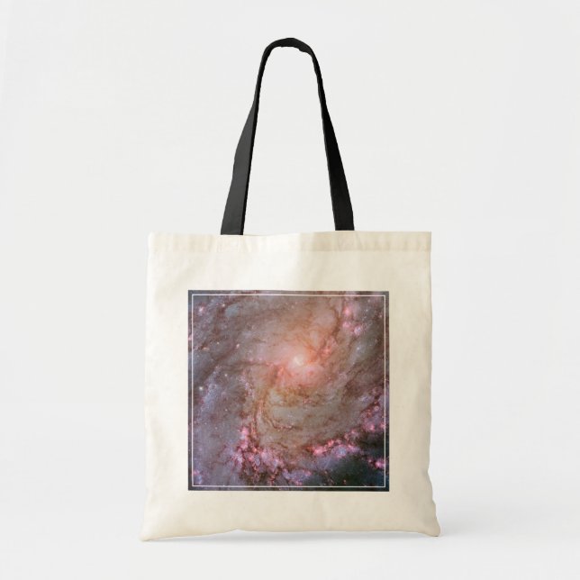 Bolso De Tela Galaxia espiral M83, Ablaze Con Formación Estrella (Frente)