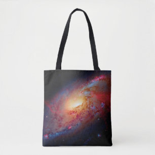 Bolso De Tela Galaxia Espiral Messier M106 Foto Espacio Exterior
