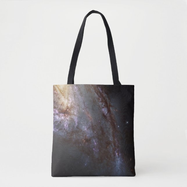 Bolso De Tela Galaxia Espiral Ngc 3627. (Anverso)