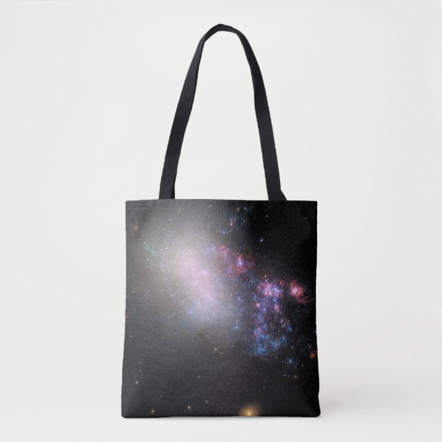 Bolso De Tela Galaxia Irregular Ngc 4485 (Anverso)