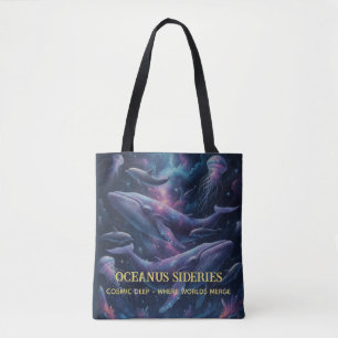 Bolso De Tela Galaxia Océano Ballena Cósmica