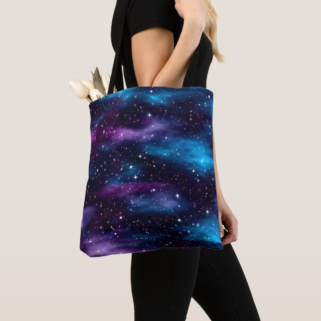 Bolso De Tela Galaxia Starry Sky (Detalle)