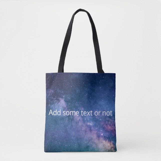 Bolso De Tela Galaxia Vía Láctea (Anverso)