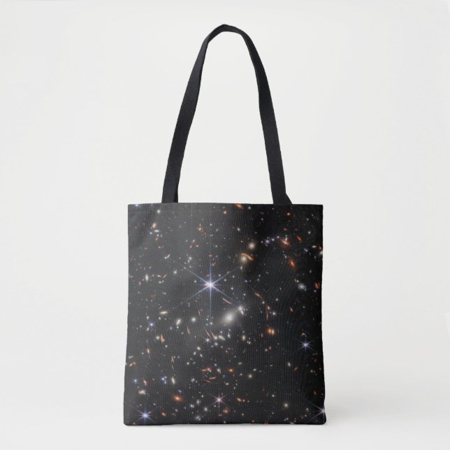 Bolso De Tela Galaxy Cluster Smacs 0723. (Anverso)