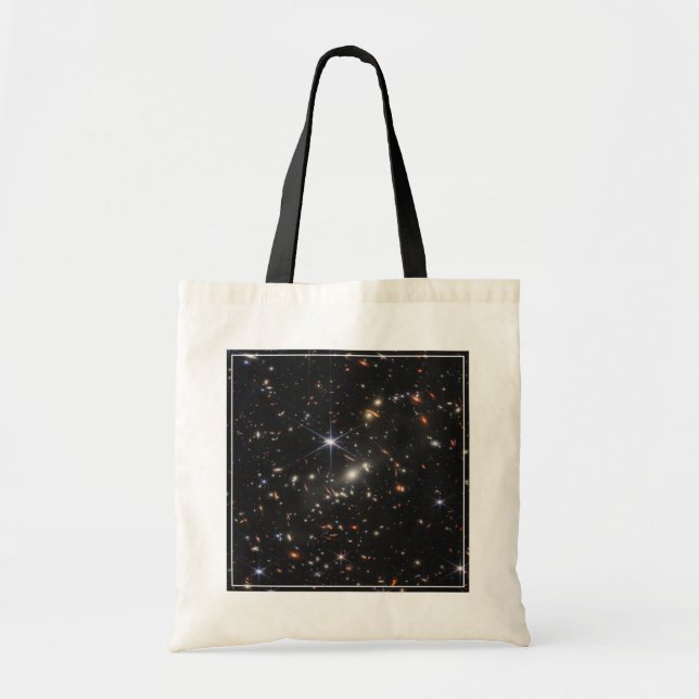 Bolso De Tela Galaxy Cluster Smacs 0723. (Frente)