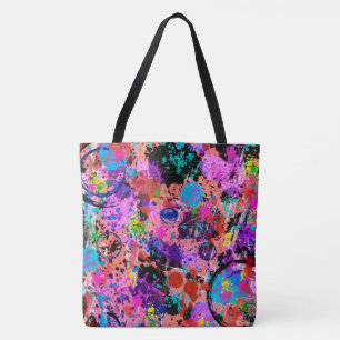 Bolso De Tela Galaxy Graffiti