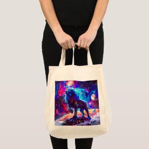 Bolso De Tela Galaxy Lion Blue