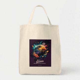 Bolso De Tela Galaxy Tote Bag