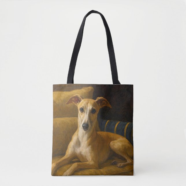 Bolso De Tela Galgo inglés (Anverso)