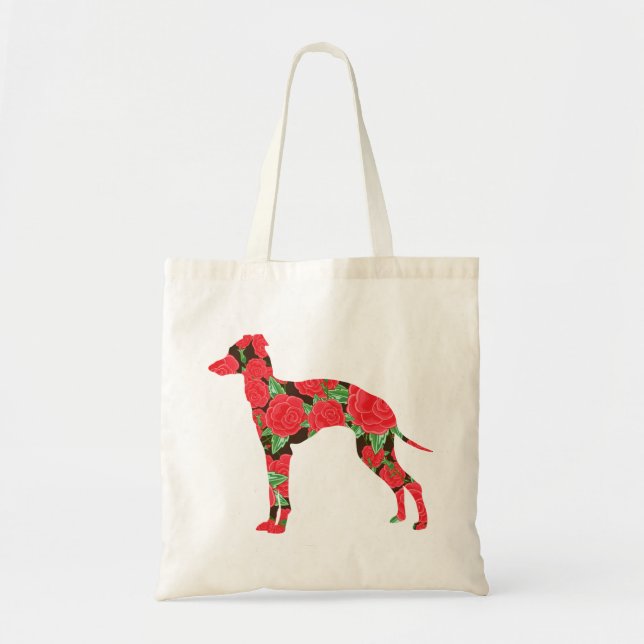 Bolso De Tela Galgo italiano (Frente)