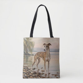 Bolso De Tela Galgo Italiano