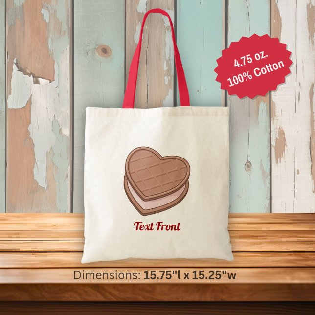 Bolso De Tela Galleta de Corazón (Subido por el creador)