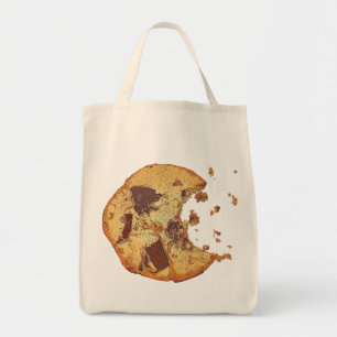 Bolso De Tela Galleta de microprocesador de chocolate
