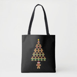 Bolso De Tela Galleta navideña de pan de jengibre