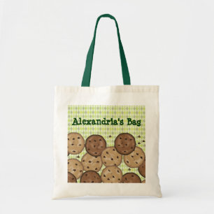 Bolso De Tela Galletas de microprocesador de chocolate