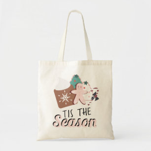 Bolso De Tela Galletas de Navidad Es la Temporada Chocolate Cali