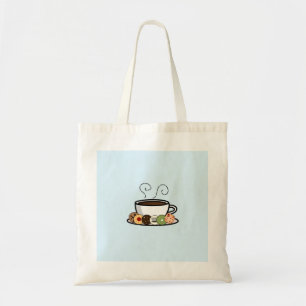 Bolso De Tela Galletas y café