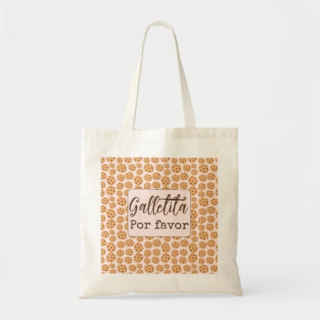 Bolso De Tela Galletita Porfavor (Frente)