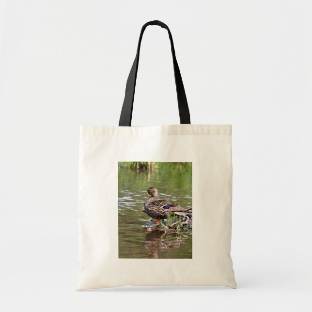 Bolso De Tela Gallina del pato silvestre (Frente)