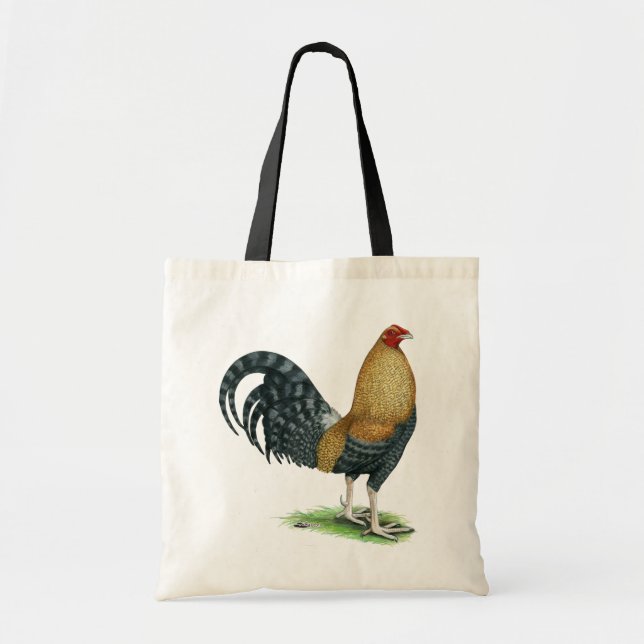 Bolso De Tela Gamecock:  Dom o Crela (Frente)