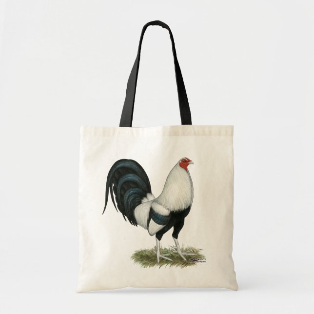Bolso De Tela Gamecock plateado (Frente)